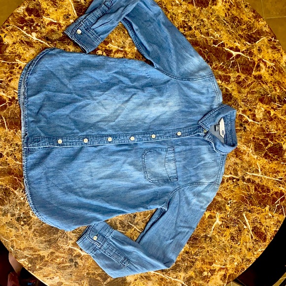 Old Navy Tops - Denim Old Navy long sleeved button up